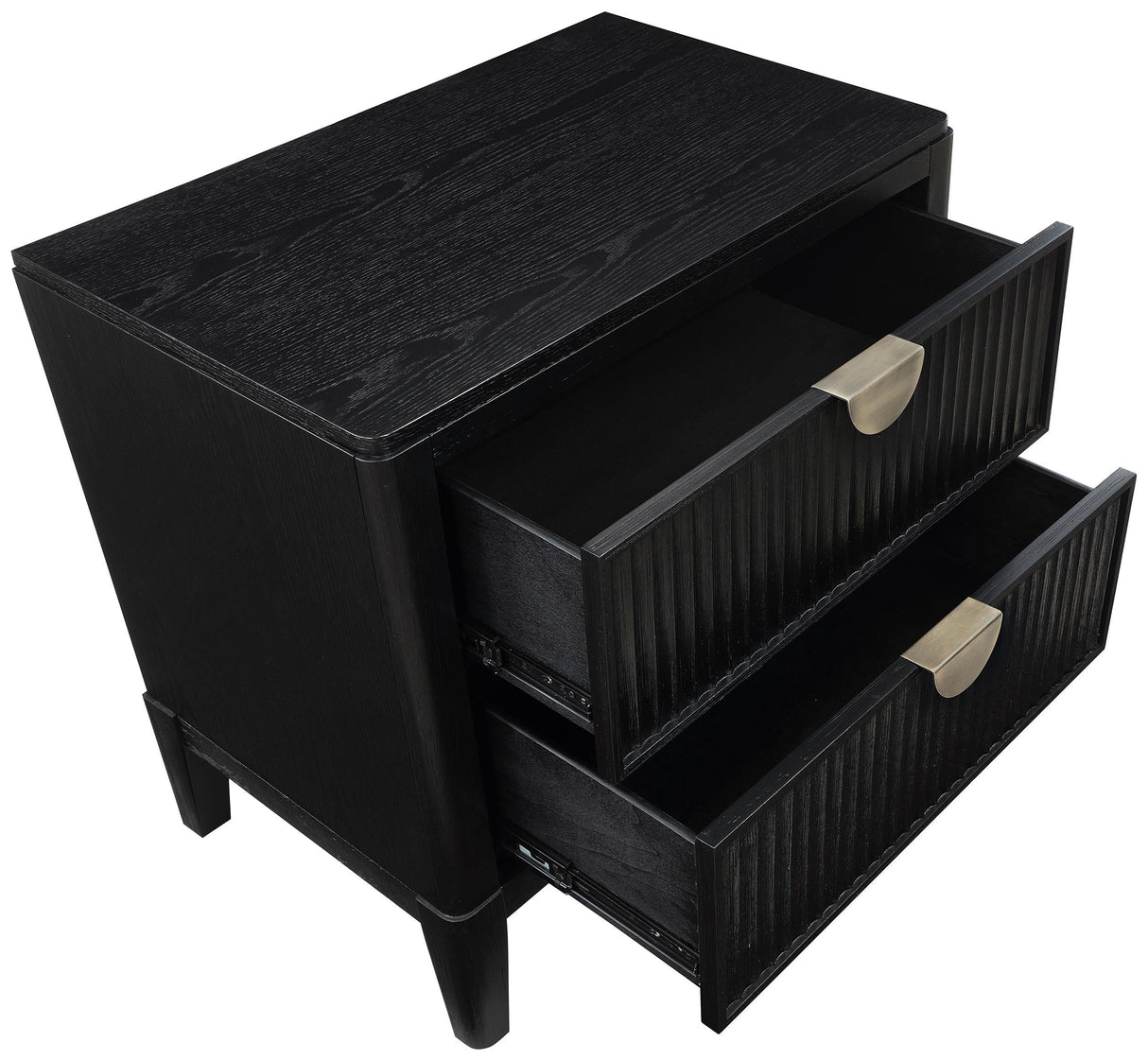 Brookmead Black 4-Piece Upholstered Eastern King Bedroom Set by Coaster at Eve Furniture