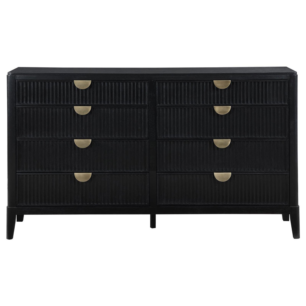 Brookmead Black 8-drawer Bedroom Dresser by Coaster at Eve Furniture