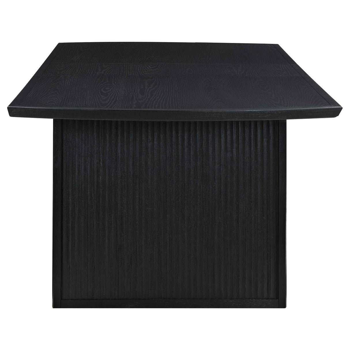 Brookmead Black/Ivory 5-piece Extension Leaf Dining Table Set by Coaster at Eve Furniture