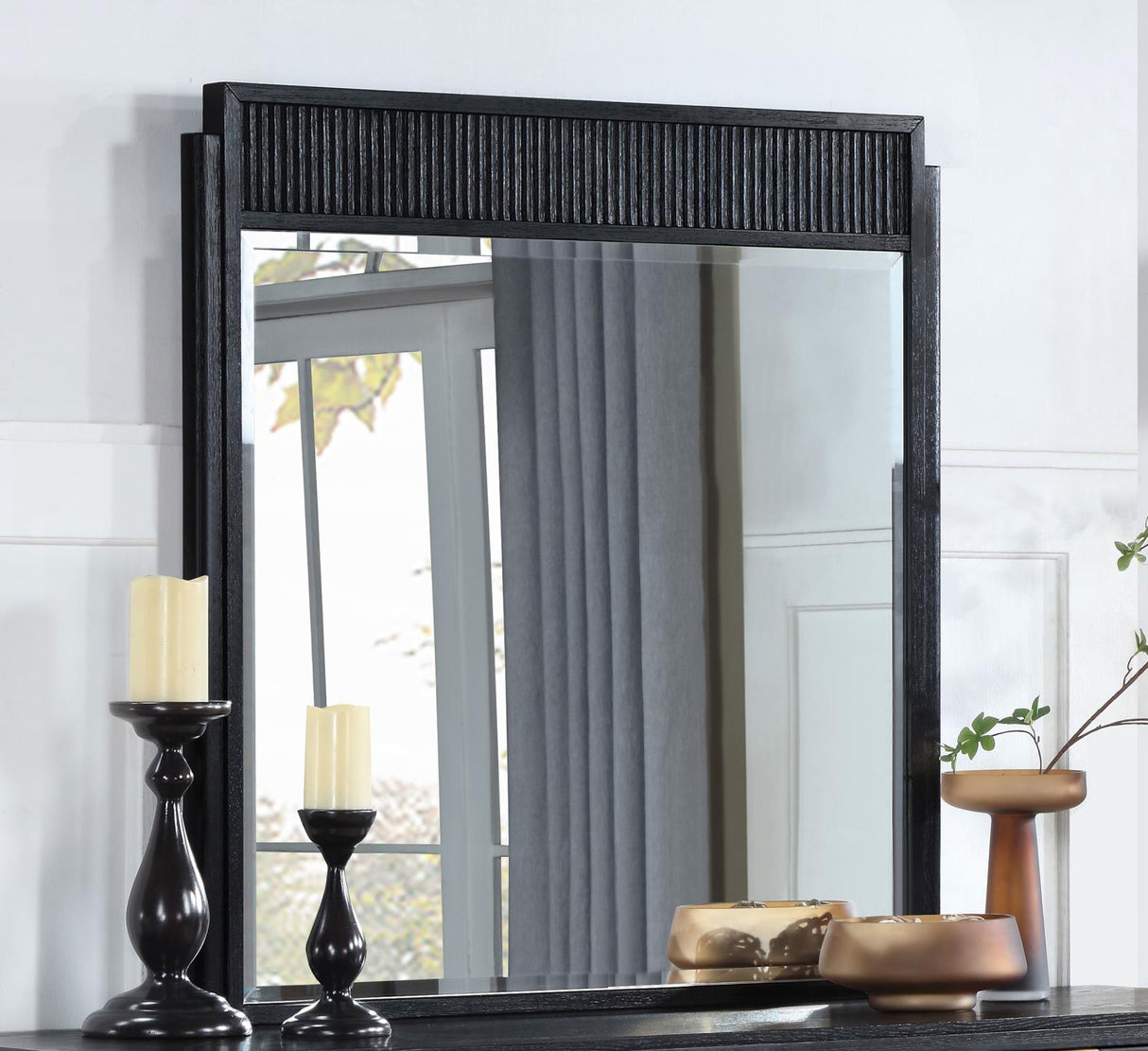 Brookmead Dresser Mirror Black by Coaster at Eve Furniture