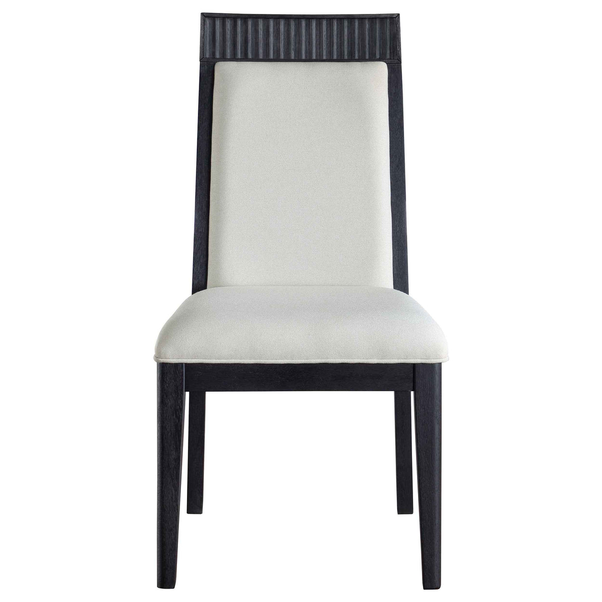 Brookmead Ivory/Black Dining Side Chair (Set of 2) by Coaster at Eve Furniture