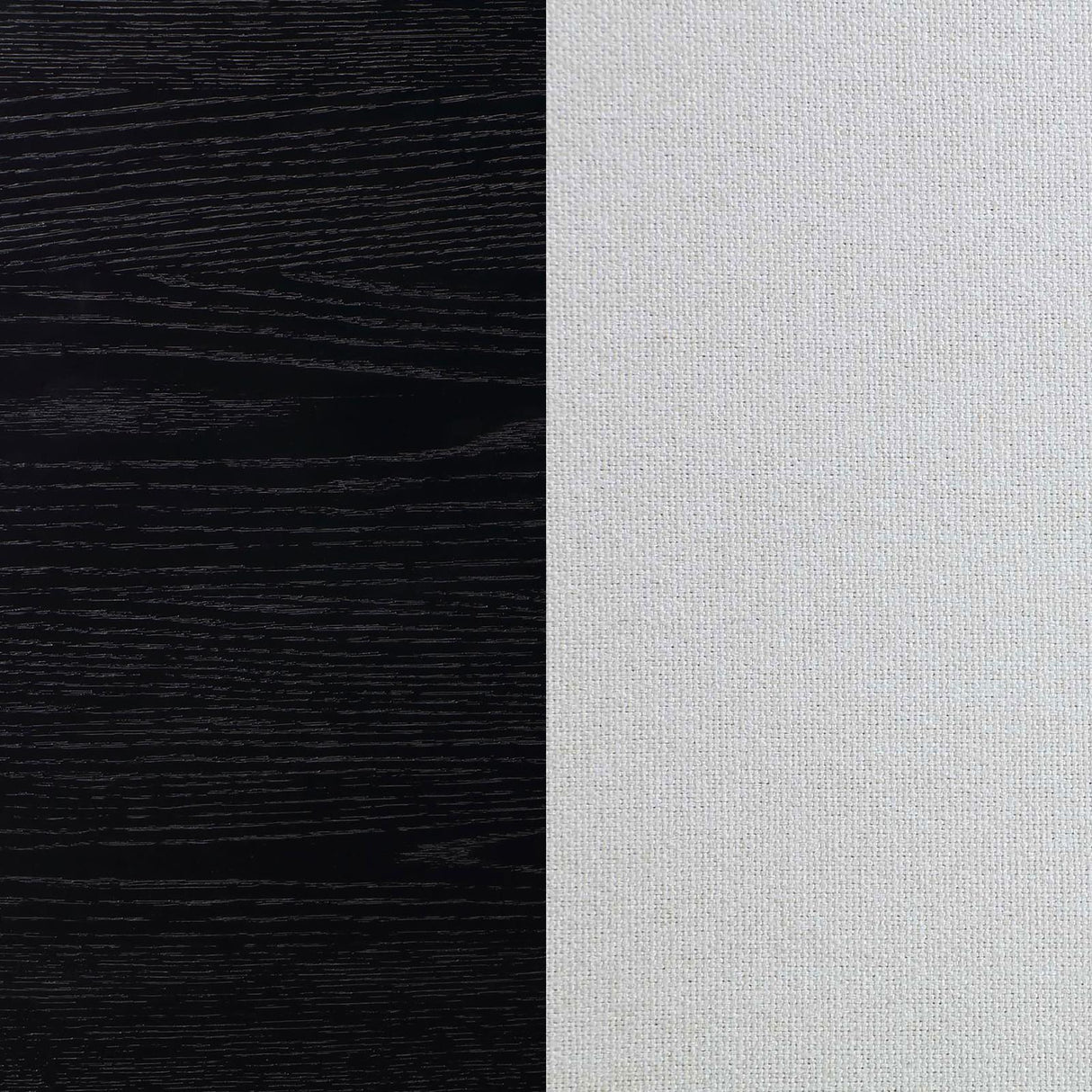 Brookmead Upholstered Dining Side Chair Ivory and Black (Set of 2) by Coaster at Eve Furniture