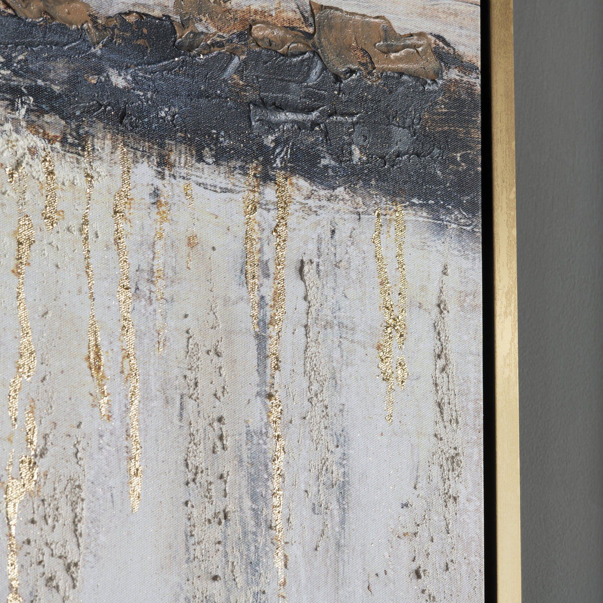 Brooks Gold/Brown Canvas by Crestview at Eve Furniture