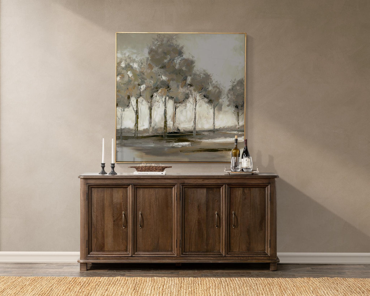 Brookside 4 Door Cabinet - Cocoa Brown by Classic Home at Eve Furniture