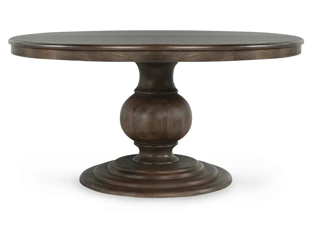 Brookside Cocoa Brown Round Dining Table by Classic Home at Eve Furniture