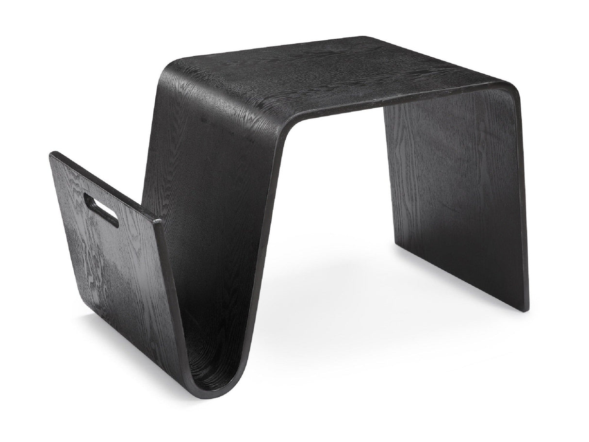 Brookside End Table in Black by Manhattan Comfort at Eve Furniture