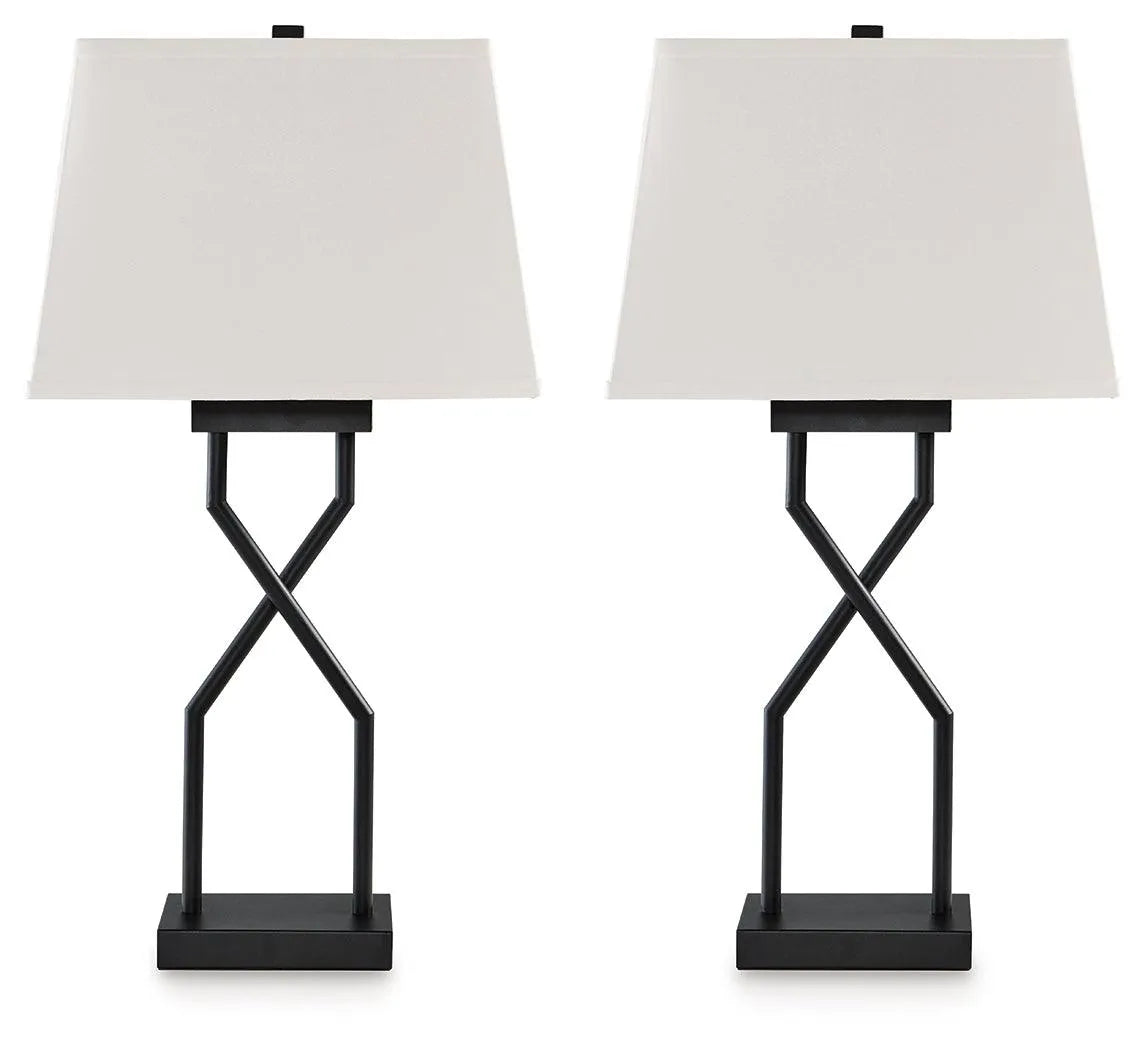Brookthrone Black Table Lamp by Ashley at Eve Furniture