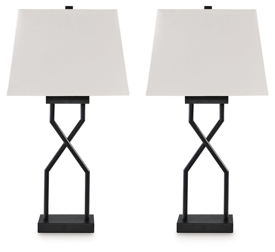 Brookthrone Black Table Lamp by Ashley at Eve Furniture