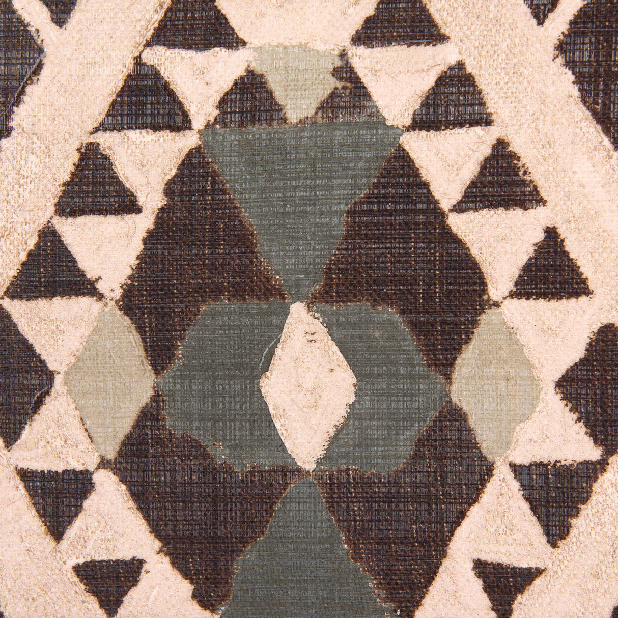 Brown Tapestry V by Mercana Studio a Hand Embellished Textured Framed Art Print by Mercana at Eve Furniture