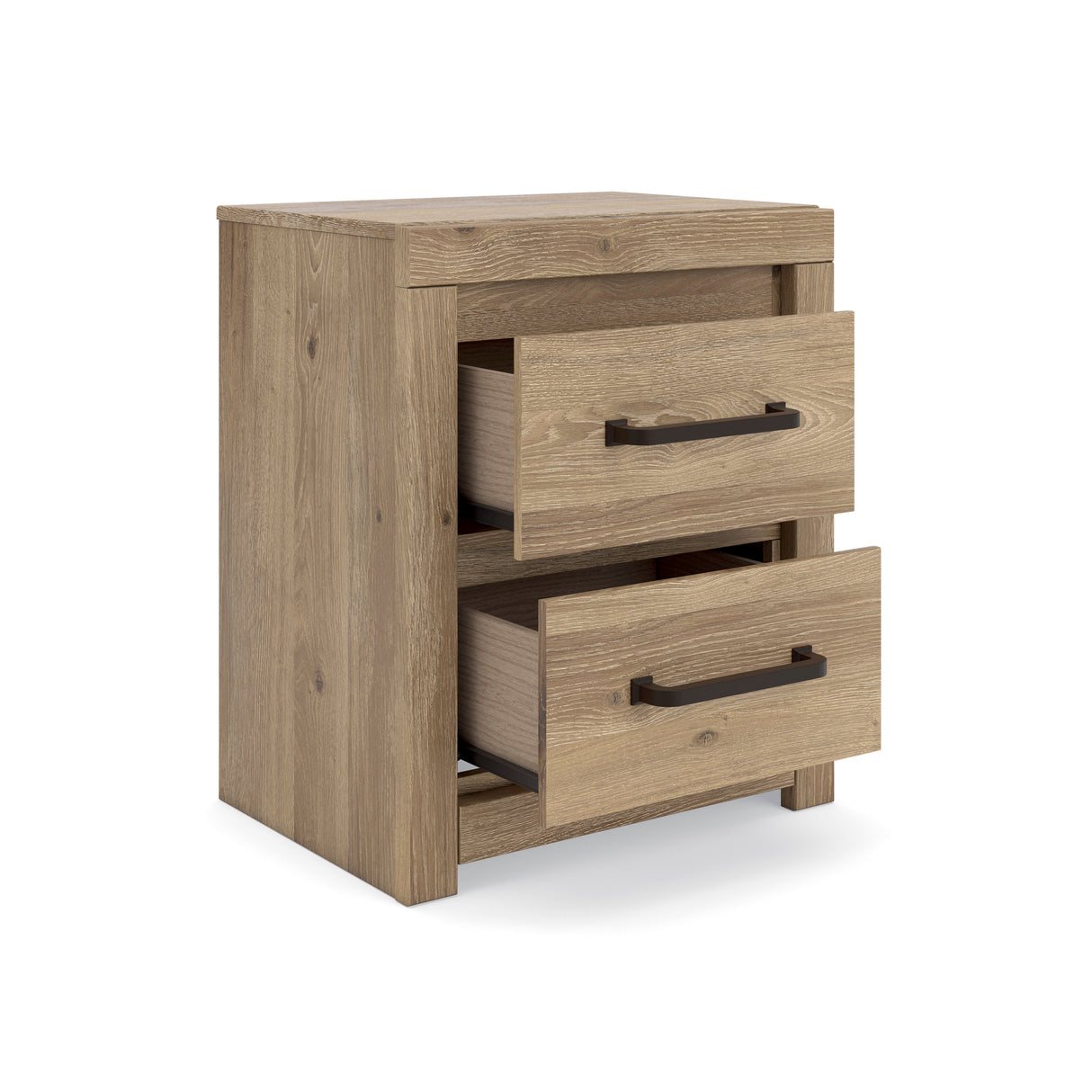 Brozmont Tan Panel Bedroom Set by Ashley at Eve Furniture
