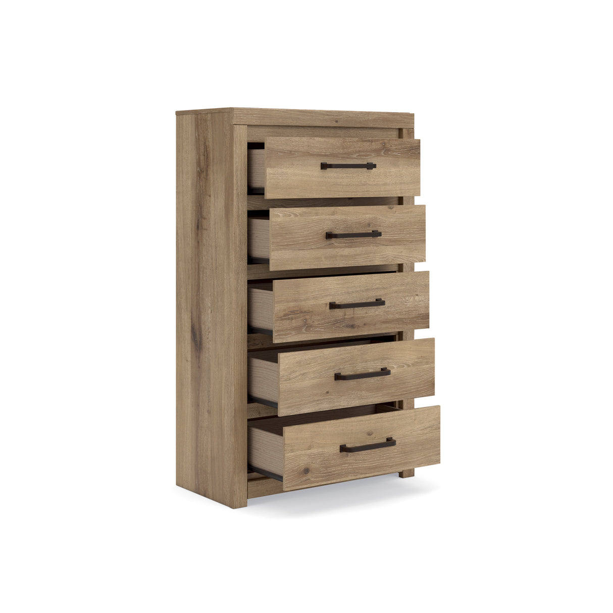 Brozmont Tan Panel Bedroom Set by Ashley at Eve Furniture