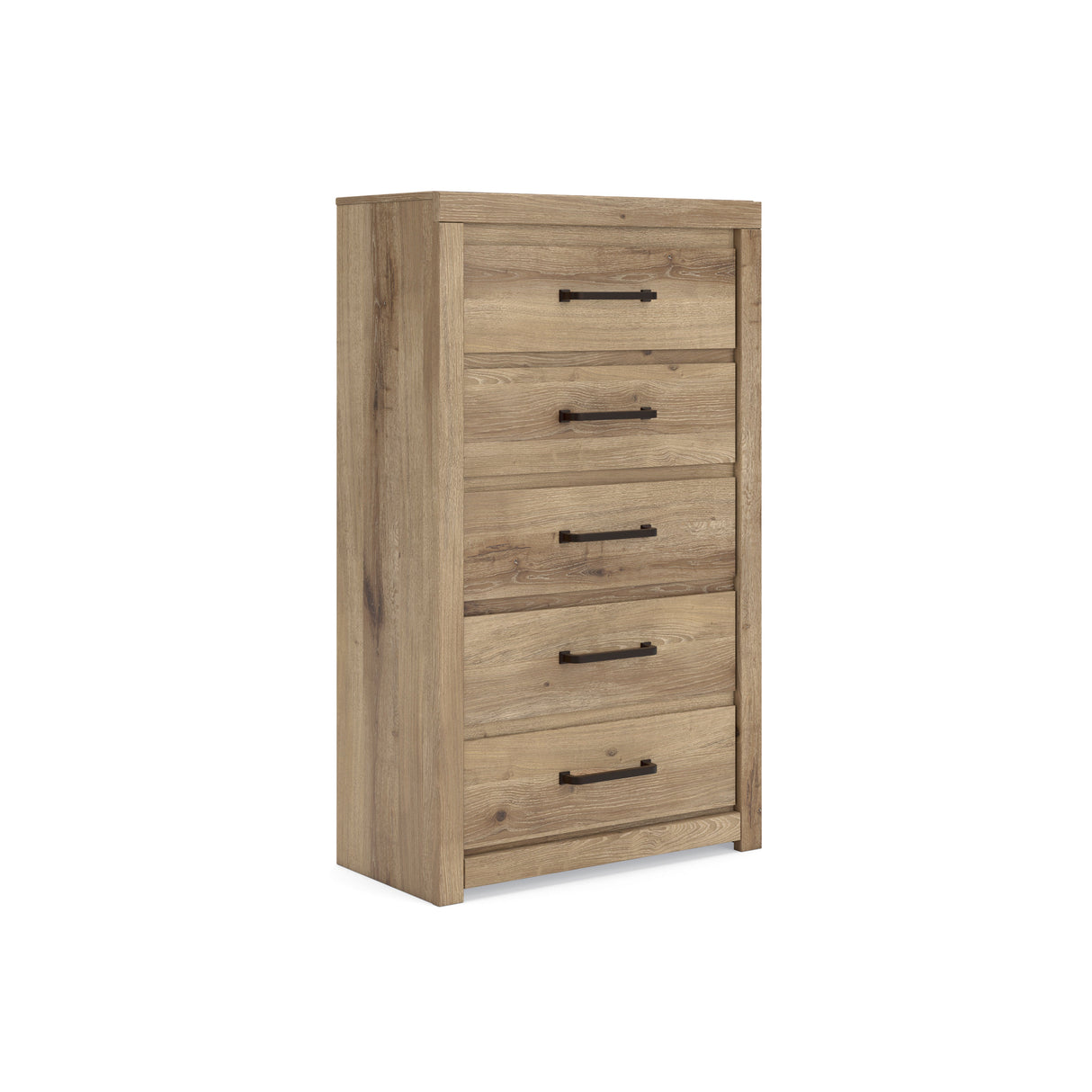 Brozmont Tan Panel Bedroom Set by Ashley at Eve Furniture