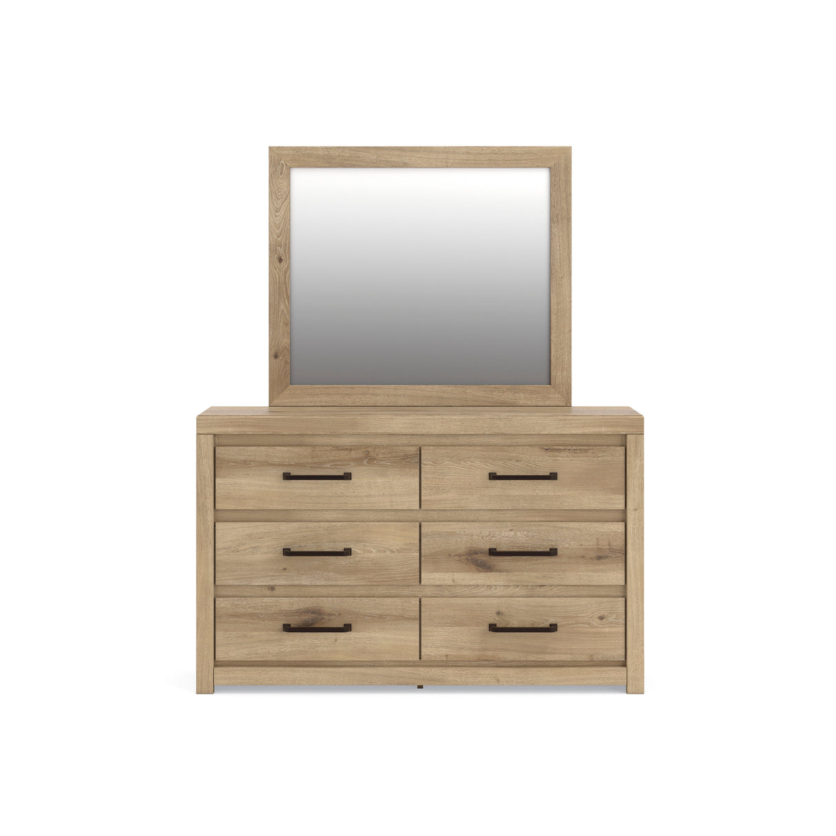 Brozmont Tan Panel Bedroom Set by Ashley at Eve Furniture