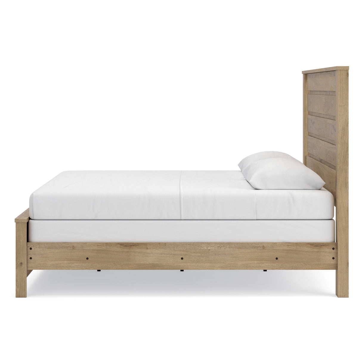 Brozmont Tan Panel Bedroom Set by Ashley at Eve Furniture