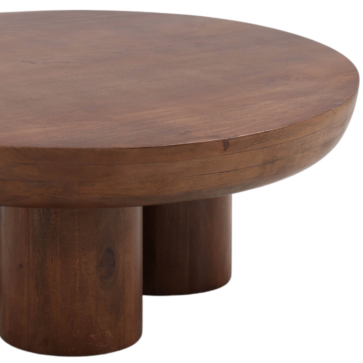 Bruce Coffee Table, Natural by Dovetail at Eve Furniture