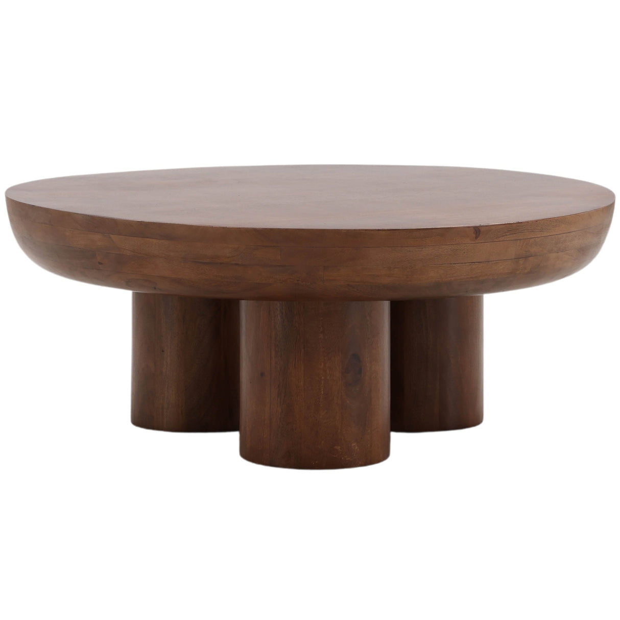 Bruce Coffee Table, Natural by Dovetail at Eve Furniture