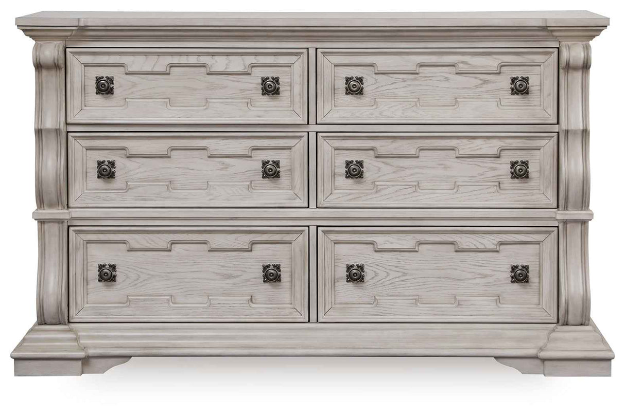 Bruchandi Antique White Dresser by Ashley at Eve Furniture