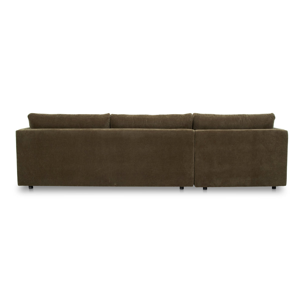 Bryn Cedar Green Left Sectional by MOES at Eve Furniture