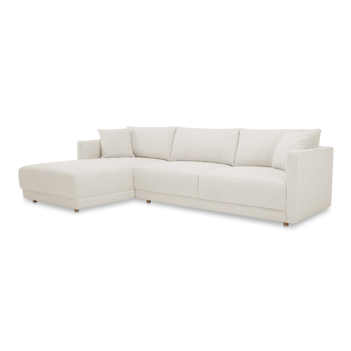 Bryn Oyster Left Sectional by MOES at Eve Furniture