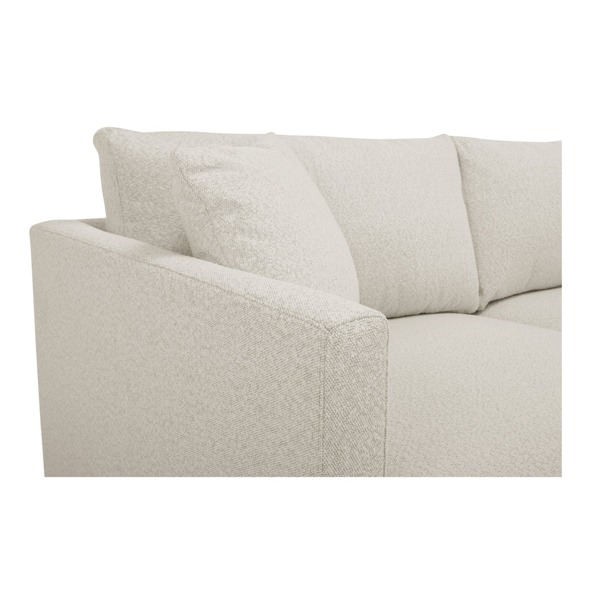 Bryn Oyster Right Sectional by MOES at Eve Furniture