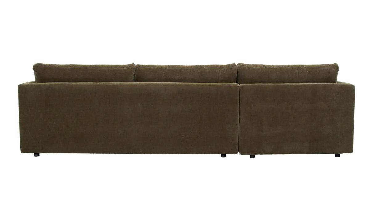 Bryn Sectional Heritage Ceder Green by Moe's Home at Eve Furniture
