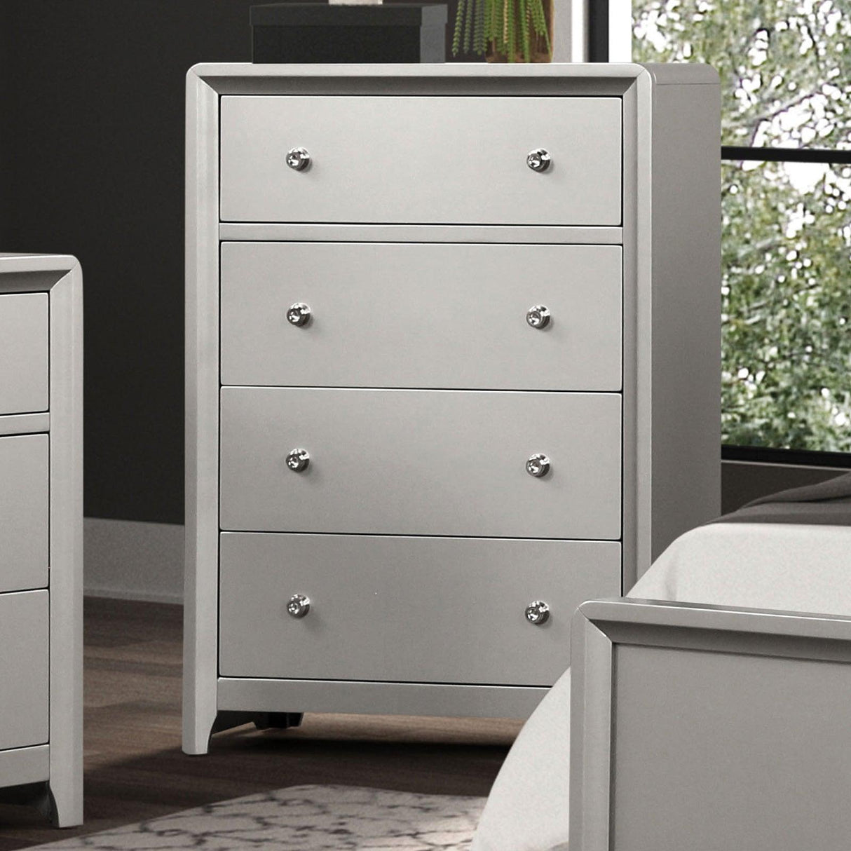 Bryne Champagne Chest by Furniture of America at Eve Furniture