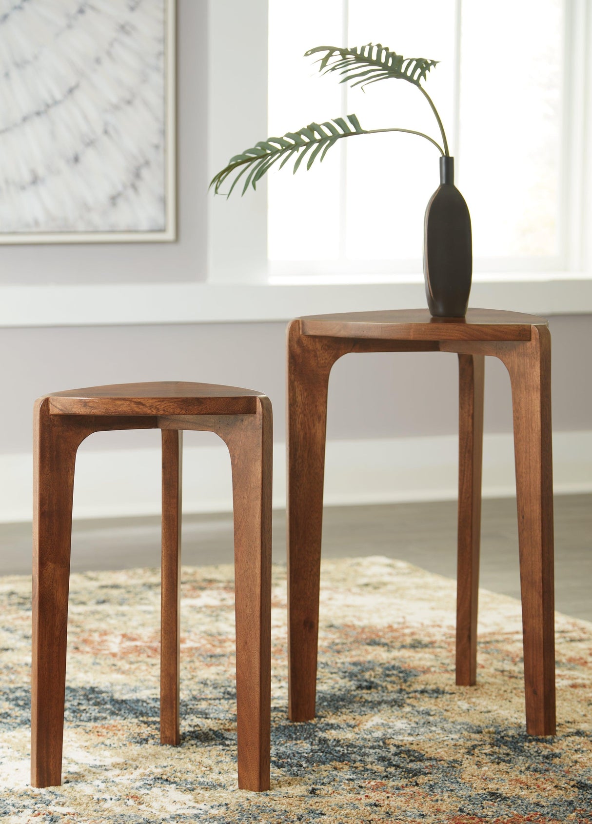 Brynnleigh Medium Brown Accent Table by Ashley at Eve Furniture