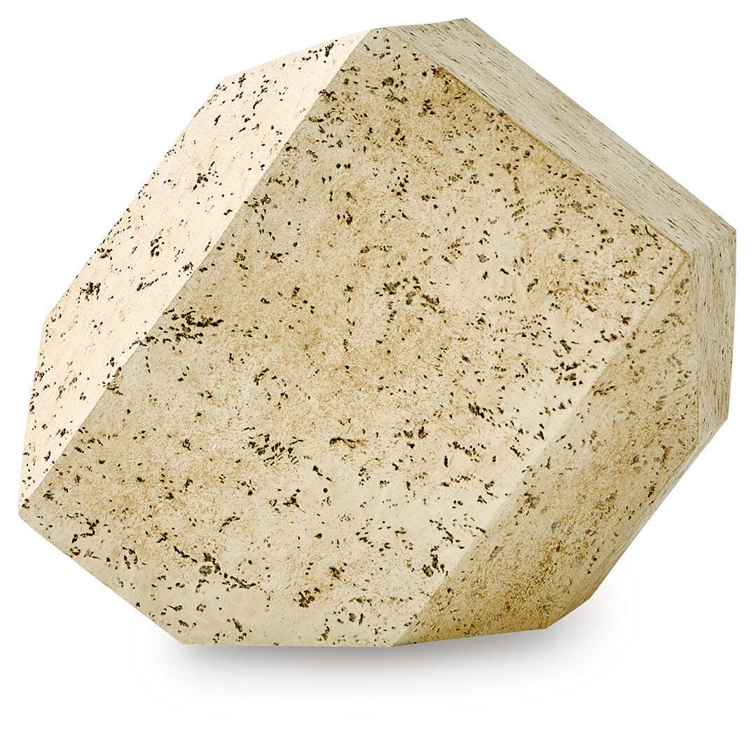 Bryons Beige Sculpture by Ashley at Eve Furniture