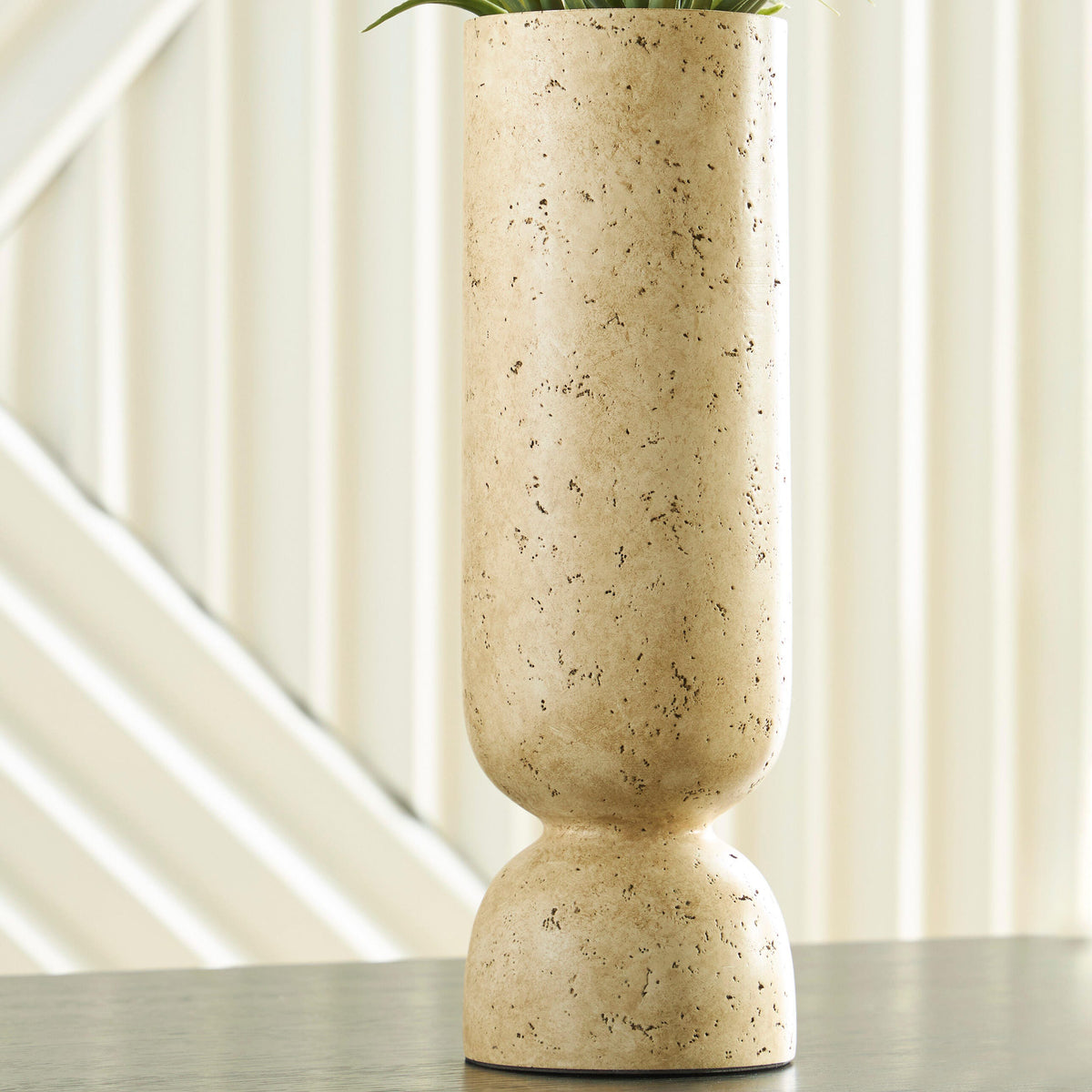Bryons Beige Vase by Ashley at Eve Furniture