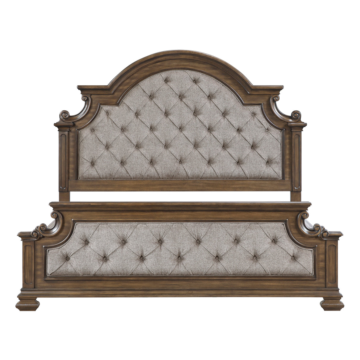 Buckingham Brown Panel Bedroom Set by Homelegance at Eve Furniture