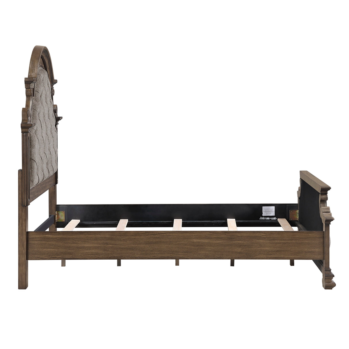 Buckingham Brown Queen Bed by Homelegance at Eve Furniture