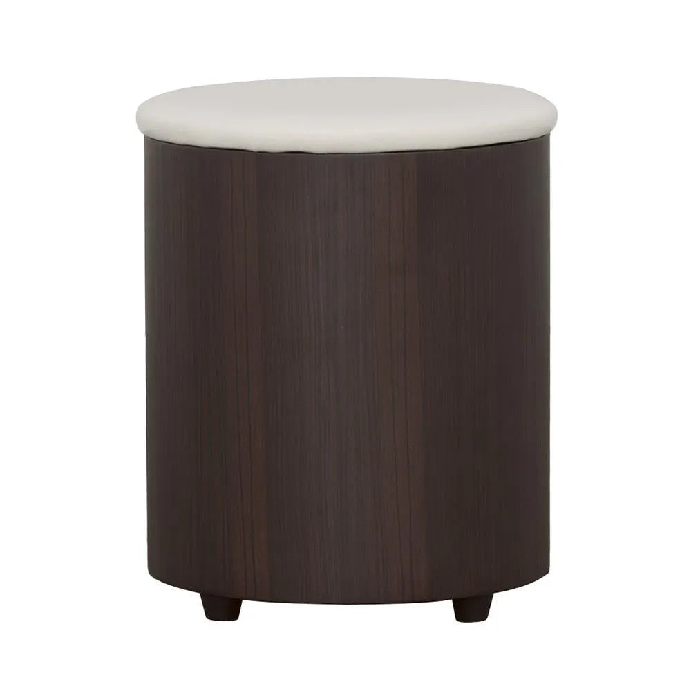 Buckley Cappuccino 3-Piece Coffee Table/Stools Set by Coaster at Eve Furniture