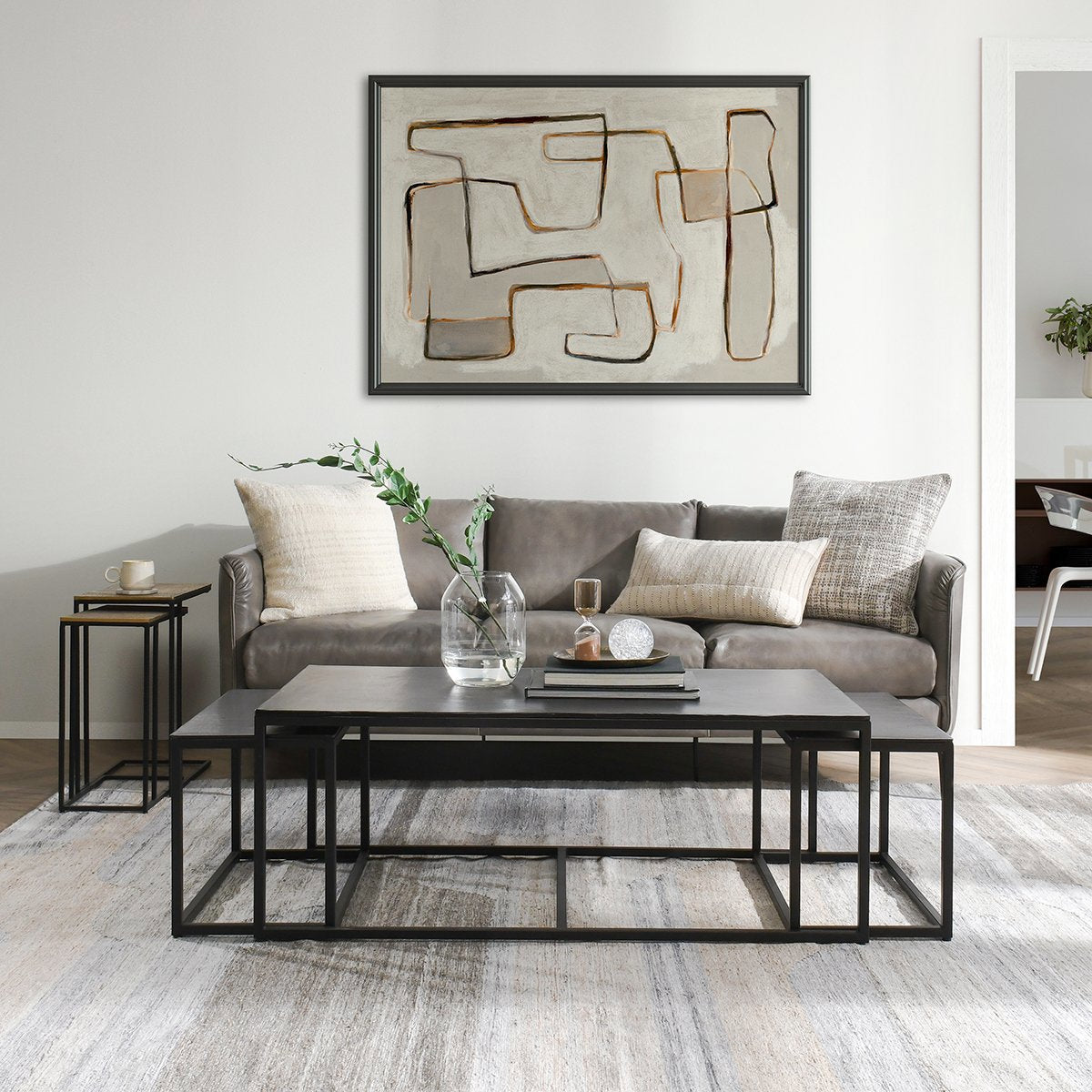 Buckley Coffee Table Set of 3 by Classic Home at Eve Furniture