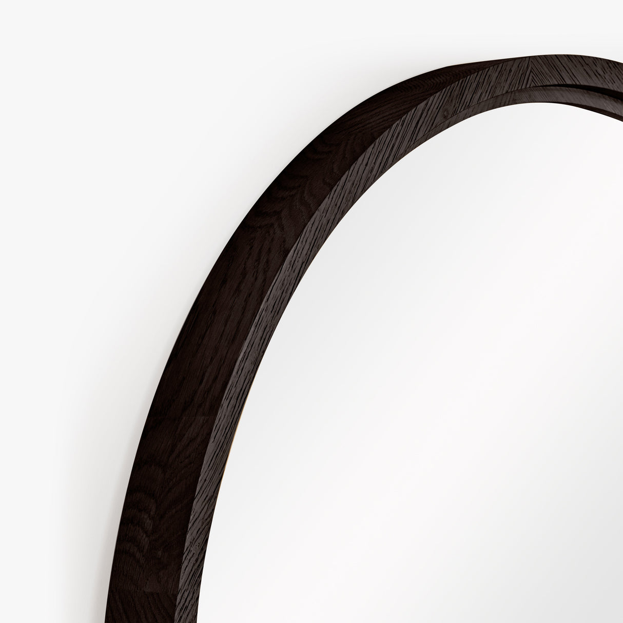 Buddy Round Oak Mirror by Co.House Designs at Eve Furniture