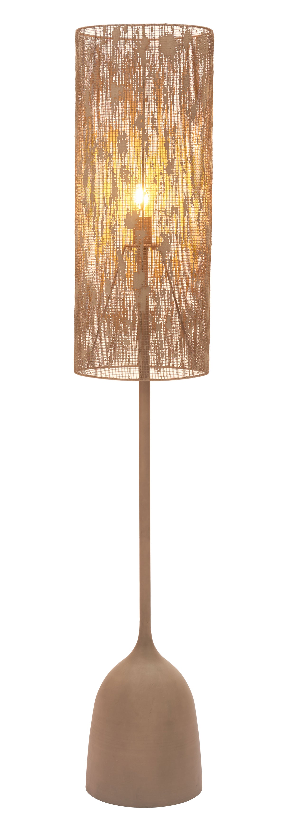 Buff Taupe Floor Lamp by Zuomod at Eve Furniture