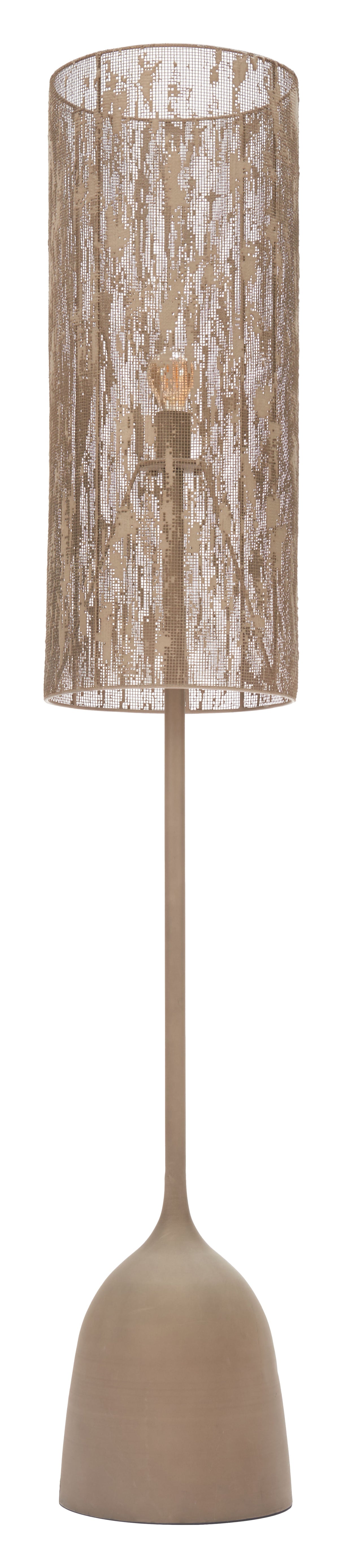 Buff Taupe Floor Lamp by Zuomod at Eve Furniture