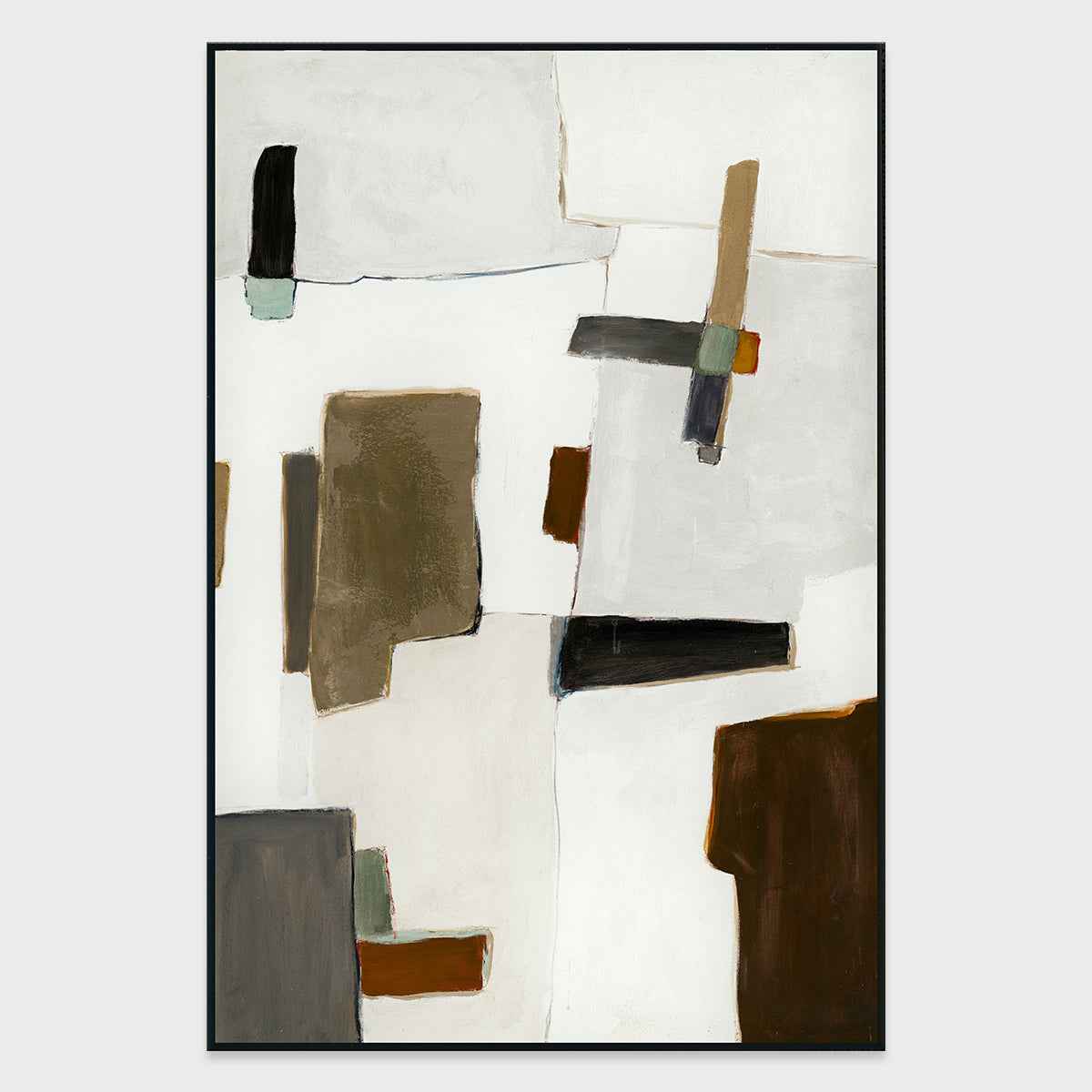 Build White Painting Art by Buddy Whitlock by Classic Home at Eve Furniture