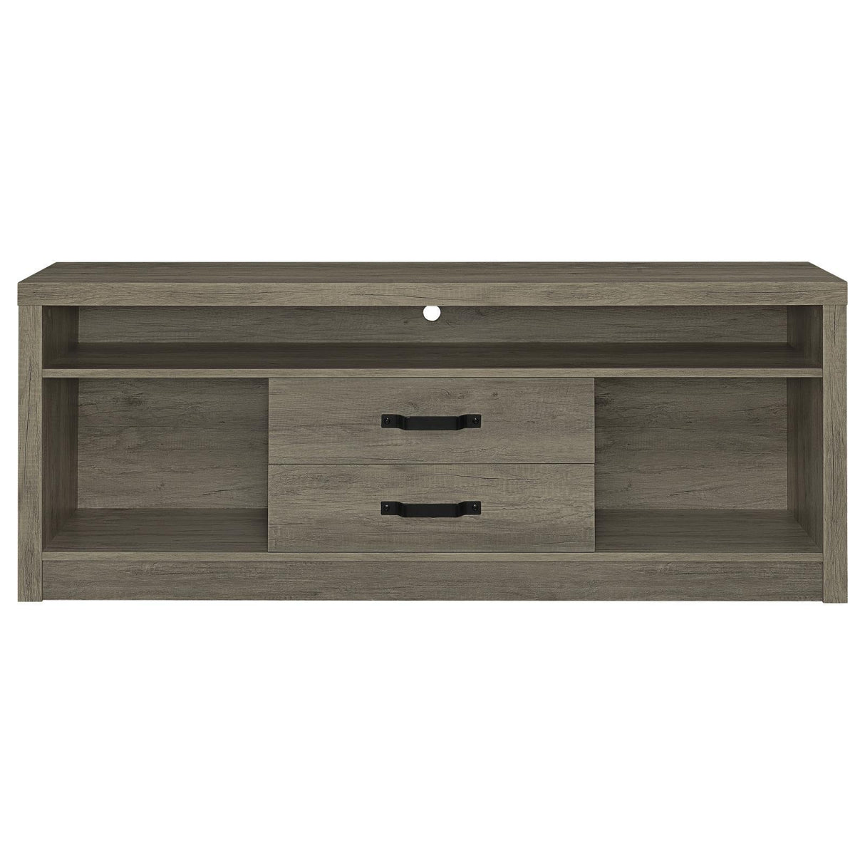 Burke Gray Driftwood 3-piece Entertainment Center by Coaster at Eve Furniture