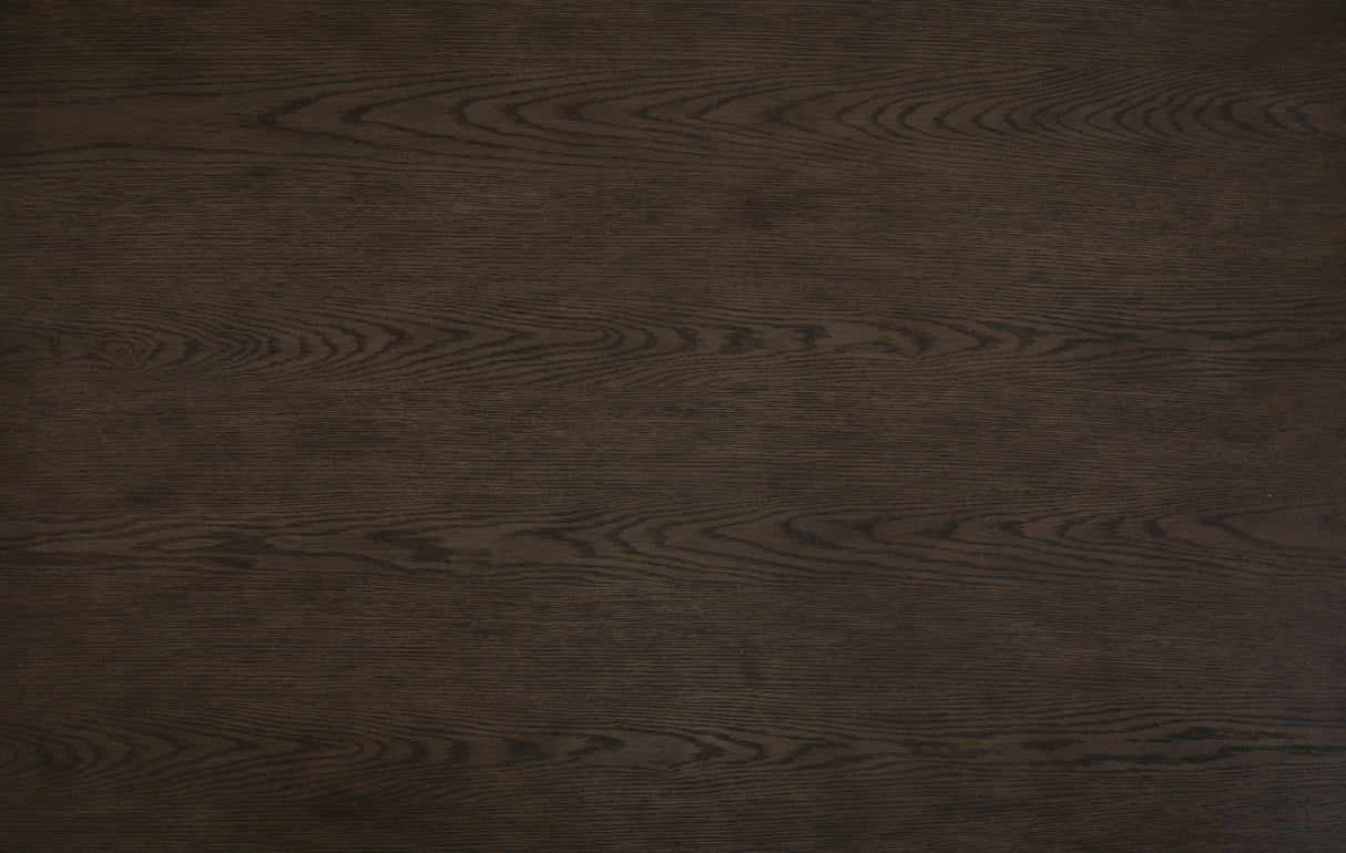 Burkhaus Dark Brown Dining Table and 8 Chairs by Ashley at Eve Furniture