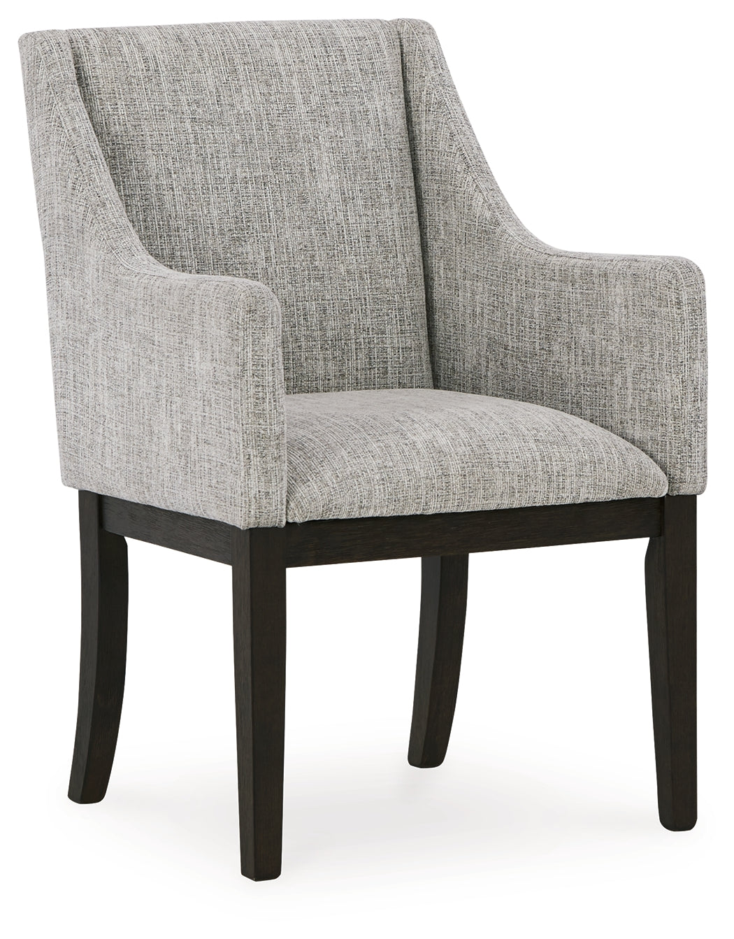 Burkhaus Dining Table and 8 Chairs in Dark Brown by Ashley at Eve Furniture