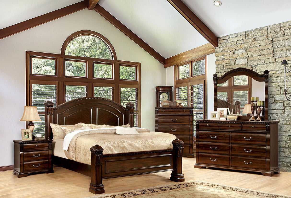 Burleigh Cherry Mirror by Furniture of America at Eve Furniture