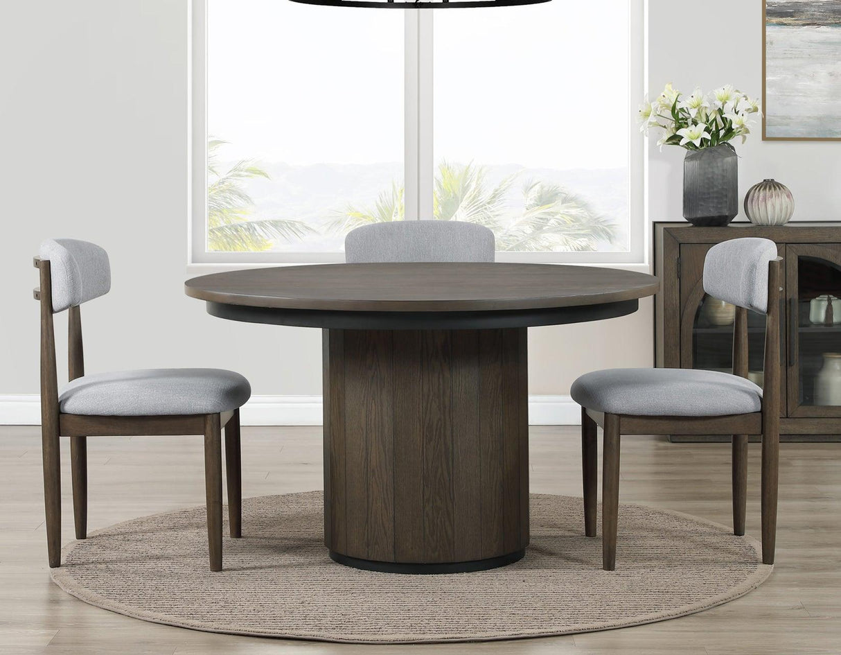 Burlington 52-inch Round Table by Steve Silver at Eve Furniture
