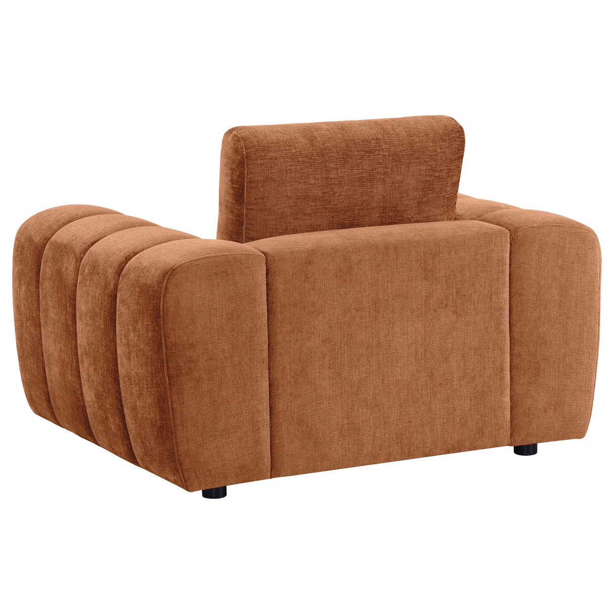 Burnett Burnt Orange 4-piece Chenille Upholstered Sofa Set by Coaster at Eve Furniture