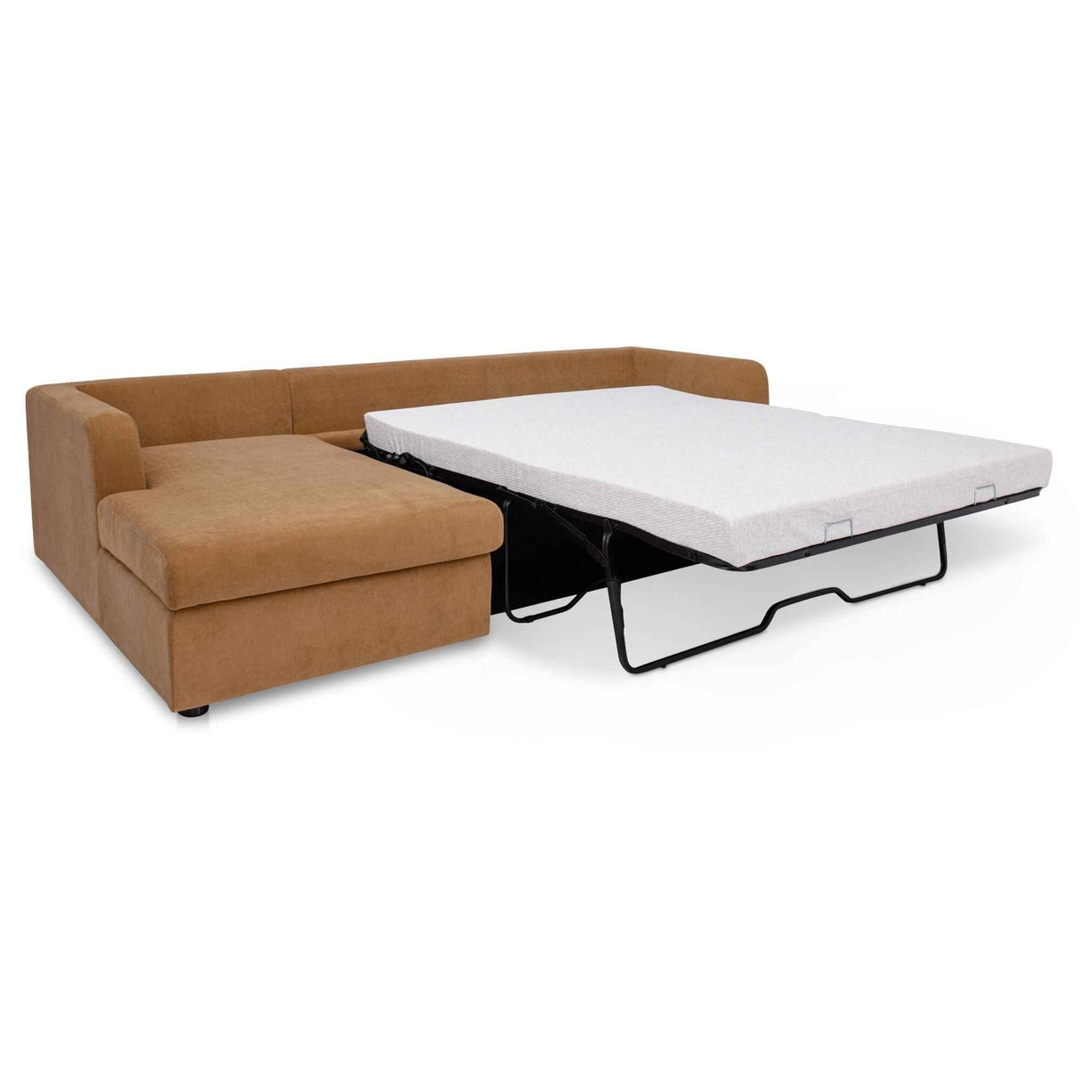Burrow Ginger Sleeper Sectional With Left Storage Chaise by Moe's Home at Eve Furniture