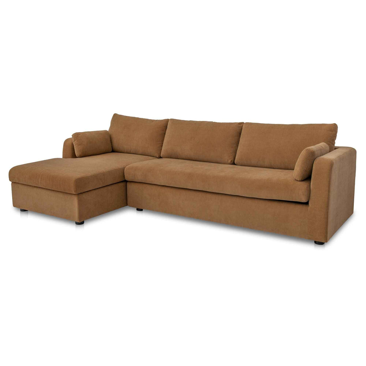 Burrow Ginger Sleeper Sectional With Left Storage Chaise by Moe's Home at Eve Furniture