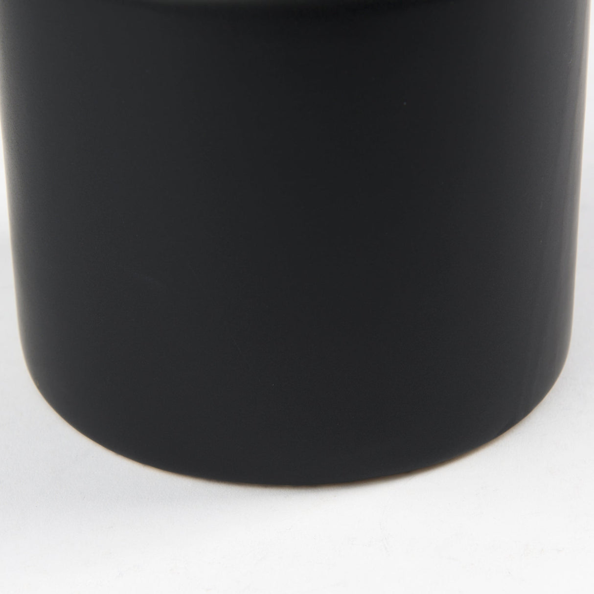Burton 17.1H Large Matte Black Ceramic Jug Vase by Mercana at Eve Furniture