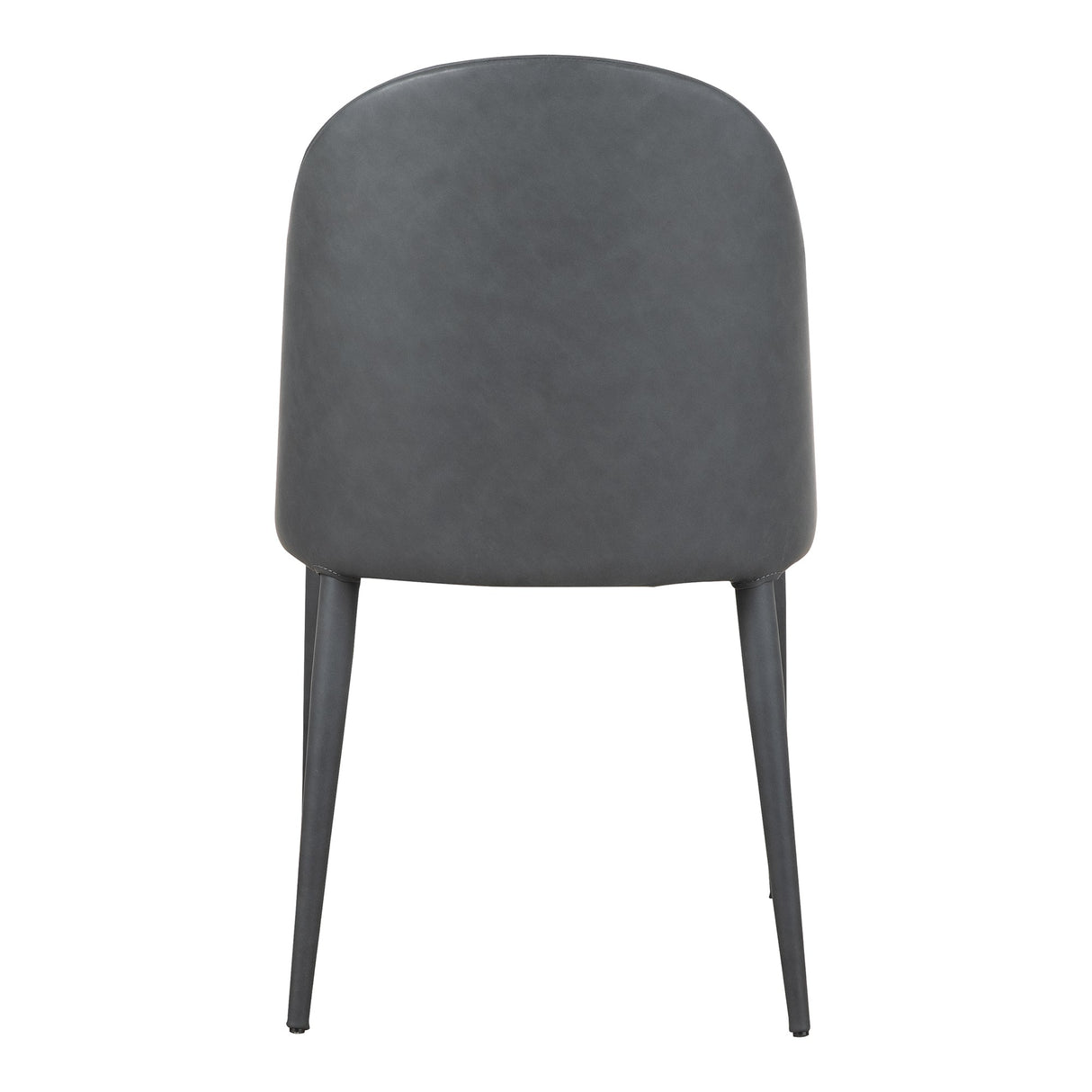 Burton Black Fade Vegan Leather Dining Chair (Set of 2) by MOES at Eve Furniture