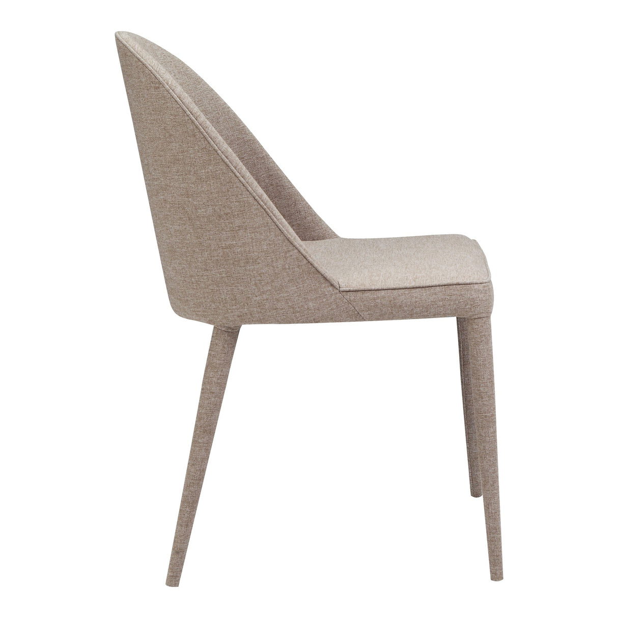 Burton Light Grey Dining Chair (Set of 2) by Moe's Home at Eve Furniture