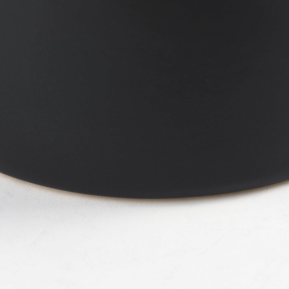 Burton Medium White and Black Ceramic Jug Vase by Mercana at Eve Furniture