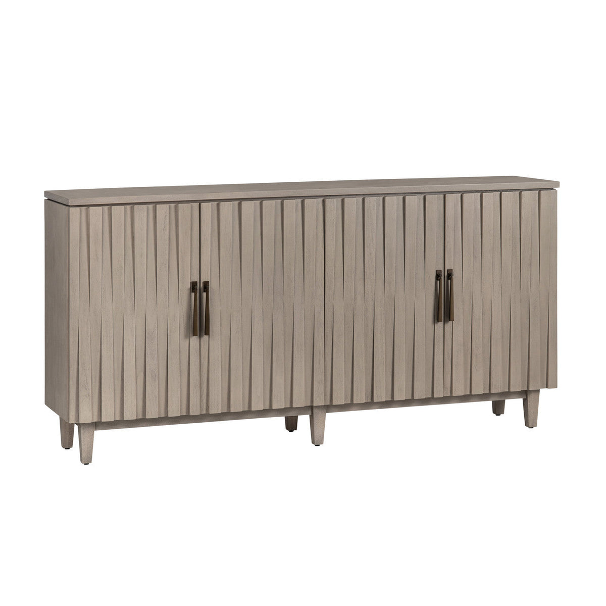 Butler Tan Four-Door Sideboard by Crestview at Eve Furniture